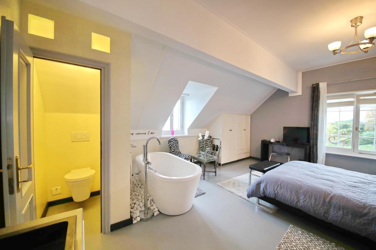 Corseaux Beach Rooms-Riviera Beach Apartments Vevey Eksteriør bilde