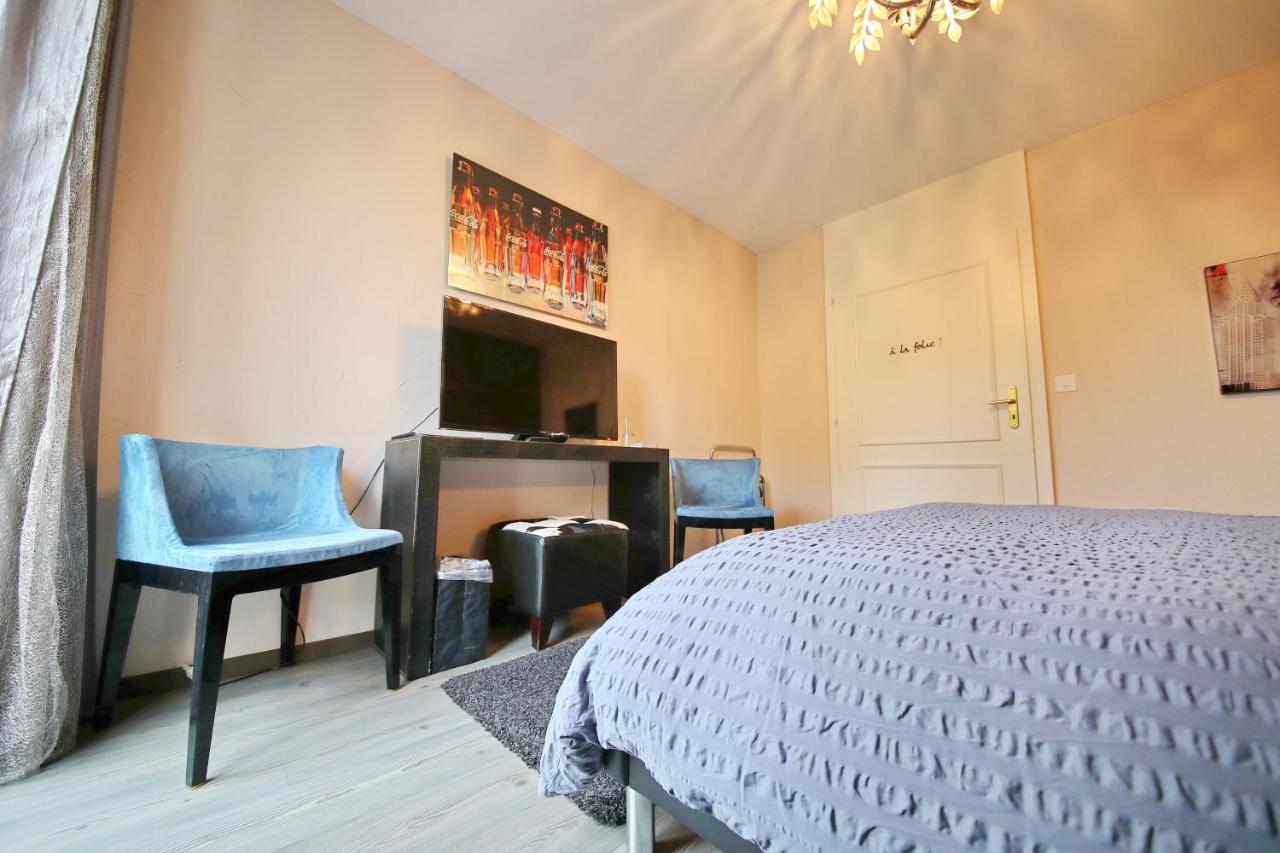 Corseaux Beach Rooms-Riviera Beach Apartments Vevey Eksteriør bilde