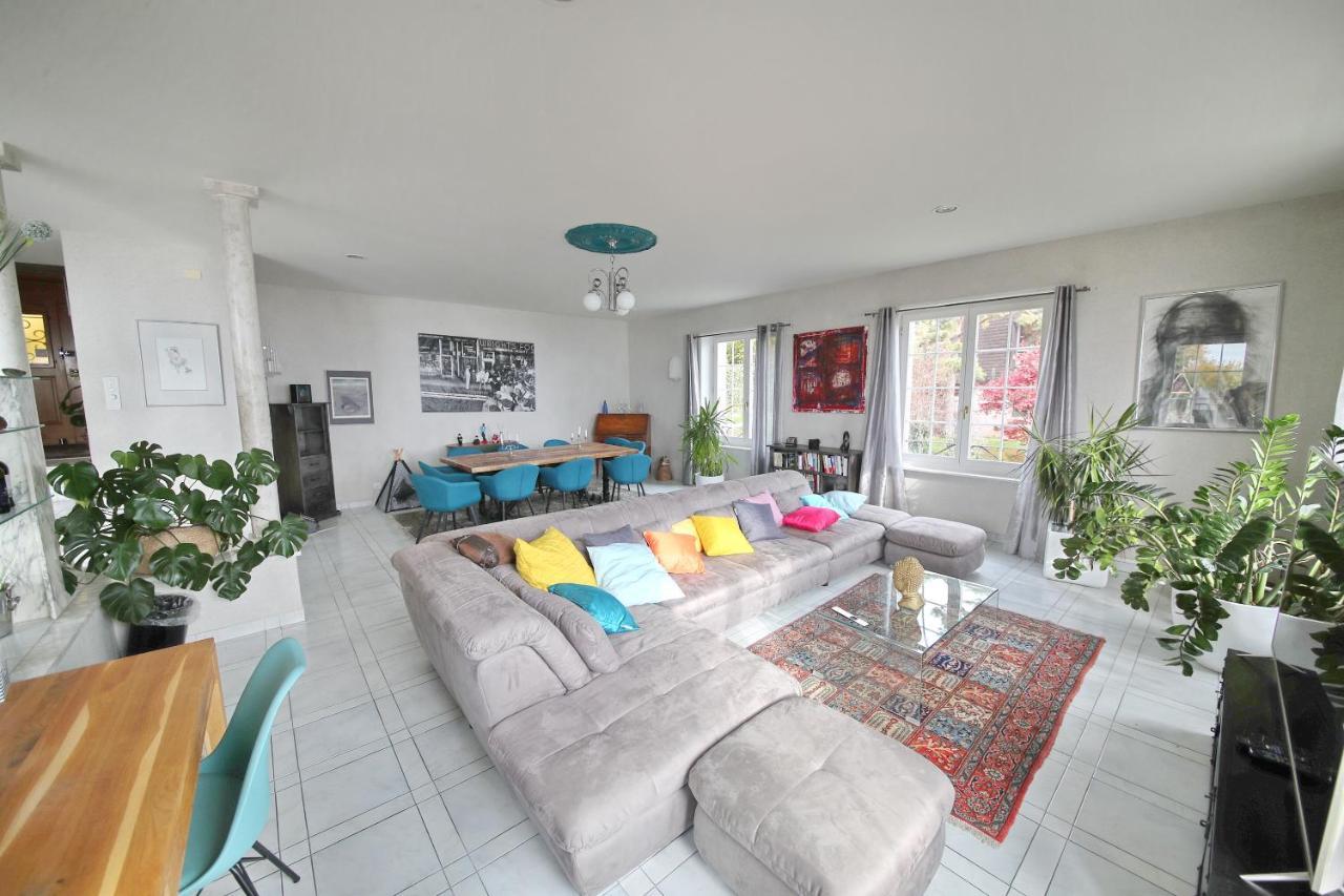 Corseaux Beach Rooms-Riviera Beach Apartments Vevey Eksteriør bilde