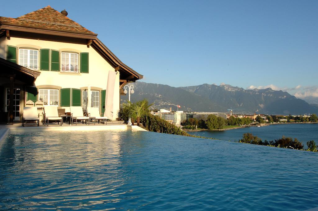 Corseaux Beach Rooms-Riviera Beach Apartments Vevey Eksteriør bilde